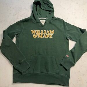 William &‎ Mary Tribe Hoodie League Collegiate Outfitters Green Size M